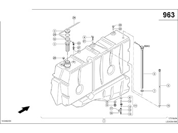 Топливный бак CLAAS