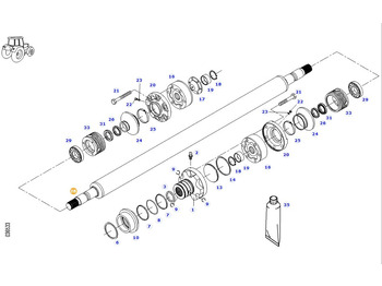 Ось и запчасти FENDT