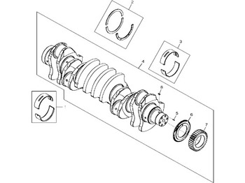 Коленчатый вал JOHN DEERE