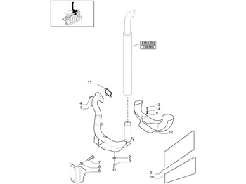 Двигатель и запчасти NEW HOLLAND