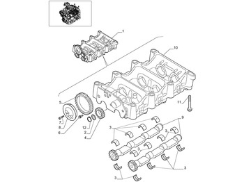 Двигатель и запчасти NEW HOLLAND