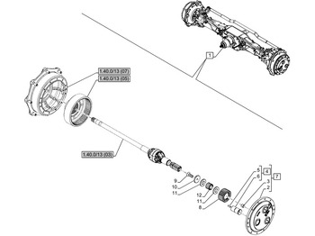 Трансмиссия NEW HOLLAND