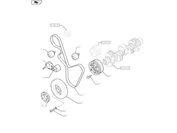 Двигатель и запчасти NEW HOLLAND