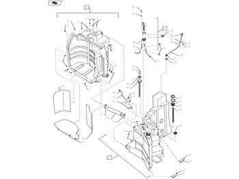 Топливный бак NEW HOLLAND