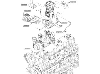 Двигатель и запчасти NEW HOLLAND