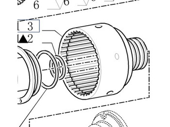 Корзина сцепления NEW HOLLAND