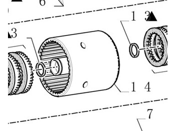 Корзина сцепления NEW HOLLAND