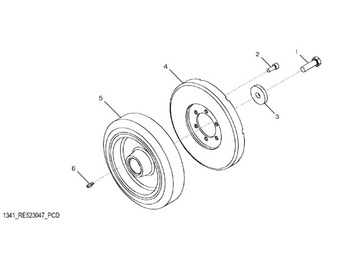Двигатель и запчасти JOHN DEERE