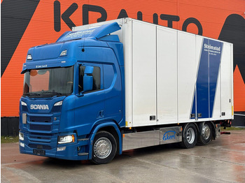 Грузовик с закрытым кузовом SCANIA R 500