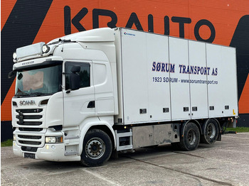 Грузовик с закрытым кузовом SCANIA R 520