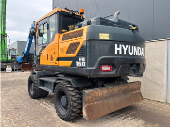 Колёсный экскаватор Hyundai HW 160 - HW160 - HW 180: фото 4