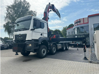 Грузовик бортовой/ Платформа MAN TGS 41.520 8x8 mit Fassi Ladekran F710RA.2.26: фото 2