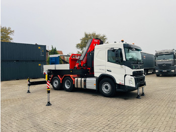 Тягач Volvo FMX 540 6x2 mit Kran Fassi F545.2.28: фото 2