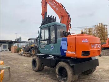 Колёсный экскаватор HITACHI EX120WD: фото 4