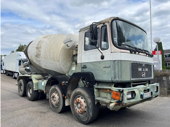 Автобетоносмеситель MAN 35.302 8x4 FULL STEEL SPRING MANUAL ZF GEARBOX !!! 6 CILINDER !!!: фото 4