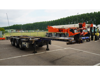Полуприцеп-контейнеровоз/ Сменный кузов Krone 3 AXLE CONTAINER TRANSPORT TRAILER EXTENDABLE 45 FT: фото 3
