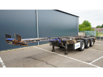 Полуприцеп-контейнеровоз/ Сменный кузов Krone 3 AXLE CONTAINER TRANSPORT TRAILER EXTENDABLE 45 FT: фото 2