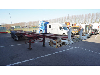 Полуприцеп-контейнеровоз/ Сменный кузов Renders 3 AXLE EXTENDABLE CONTAINER TRANSPORT TRAILER: фото 3