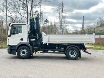 Самосвал, Автоманипулятор MAN TGM 18.320 4x2 Euro6e  Hiab X-HiDuo 138DS-3: фото 3