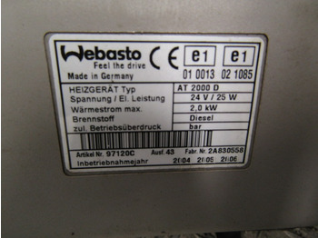 Кабина и интерьер для Грузовиков RENAULT MIDLUM CAB NIGHT HEATER TYPE WEBASTO AIR TOP 2000: фото 3 Кабина и интерьер для Грузовиков RENAULT MIDLUM CAB NIGHT HEATER TYPE WEBASTO AIR TOP 2000: фото 3