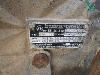 Коробка передач для Грузовиков VOLVO FL6 ZF S5-24-3 5 SPEED GEARBOX: фото 3