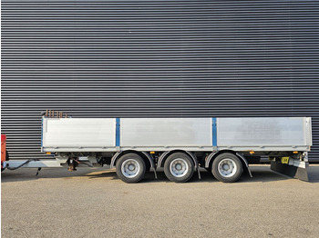 Прицеп бортовой/ Платформа Fynkar K324T / 3 AXLE / TWIST-LOCKS / 2 X LIFT AXLE: фото 2