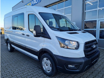 Цельнометаллический фургон Ford Transit 350 Kasten Doka mixto TDCi L3 Trend AHK: фото 2