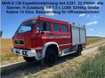Кастенваген MAN 8.136 4x4 Expeditionsmobil H-Zulassung 7,5t: фото 1