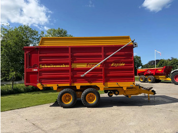Сельскохозяйственная техника Schuitemaker Rapide 125 S Afdeksysteem nieuwe rotor ladewagen: фото 2