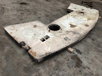 Противовес для Мобильных кранов FAUN ATF 50-3 counterweight 1,1 ton: фото 3