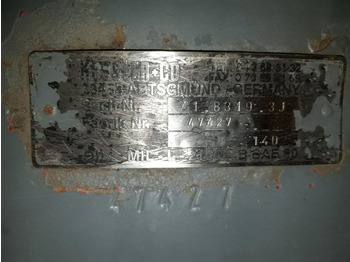 Ось и запчасти для Кранов Liebherr LTM 1050-1 Axle housing axle 2: фото 5