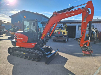 Мини-экскаватор Kubota KX057-4 PYÖRITTÄJÄLLÄ, 1-OMISTAJA: фото 5