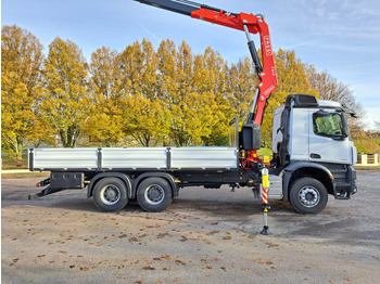 Новый Грузовик бортовой/ Платформа, Автоманипулятор MERCEDES-BENZ AROCS 3340 CRANE FASSI F245 FLATBED TWISTLOCK EURO 3: фото 2 Новый Грузовик бортовой/ Платформа, Автоманипулятор MERCEDES-BENZ AROCS 3340 CRANE FASSI F245 FLATBED TWISTLOCK EURO 3: фото 2