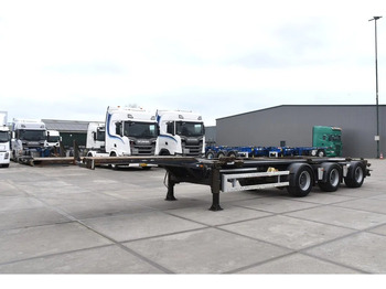 Полуприцеп-контейнеровоз/ Сменный кузов Renders ROC 16.30 - LIFT AXLE - BPW AXLES - DISC BRAKES - GOOD CONDITION -: фото 5
