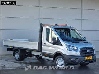 Новый Малотоннажный бортовой грузовик Ford Transit 165pk Open laadbak Dubbellucht Pritsche Trekhaak Airco Cruise Camera 3m3 Airco Trekhaak Cruise control: фото 3