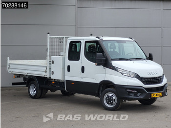 Малотоннажный бортовой грузовик Iveco Daily 35C16 Open Laadbak met Kist Dubbel Cabine Dubbellucht 3,5t Trekhaak Navi Airco Cruise Camera Euro6 Pritsche Pickup Open Box 2m3: фото 3
