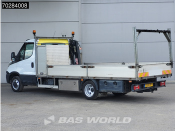 Малотоннажный бортовой грузовик Iveco Daily 50C15 3.0L Euro6 Kraanwagen HIAB 013T PTO 3,5t Trekhaak Airco Cruise Kraan Crane Kranwagen Pickup Pritsche Airco Trekhaak Cruise: фото 3