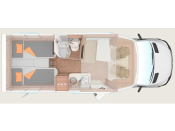 Полуинтегрированный автодом WEINSBERG CaraCompact Suite MB 640 MEG