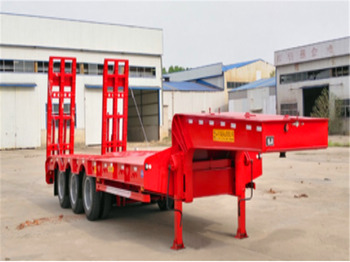 Новый Низкорамный полуприцеп XCMG Official Semi Trailer XLXZ9400TDP 3 Axles Lowbed Trailer for Sale: фото 2
