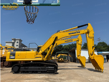 Гусеничный экскаватор KOMATSU Remanufactured Komatsu PC360-7 excavator 1.6 m³  180/1900 kw/rpm  33000 kg  7380 mm  227 kN  Komatsu SAA6D114E  605 L【ACHIEVE】 TOP CONDITION!!!: фото 2