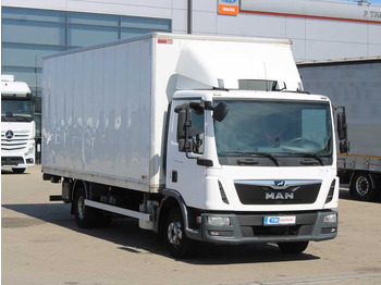 Грузовик с закрытым кузовом MAN TGL 12.220, HYDRAULIC FRONT, EURO 6: фото 2