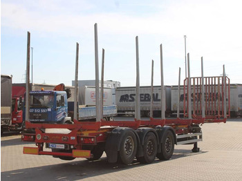 Полуприцеп лесовоз NPK 39, AXLES SAF, 2X LIFTING AXLE: фото 3