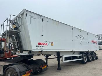 Самосвальный полуприцеп MEGA Alu-Kastenmulde 55m³, SAF-Achsen, Rollplane, Kombiklappe, Stehpodest: фото 5
