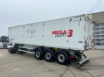 Самосвальный полуприцеп MEGA Alu-Kastenmulde 55m³, SAF-Achsen, Rollplane, Kombiklappe, Stehpodest: фото 4