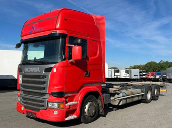 Грузовик-контейнеровоз/ Сменный кузов SCANIA R 410