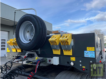 Новый Низкорамный полуприцеп Faymonville 5-Achs-Tele-Semi mit Halbachsen "Twinaxle" und hydr. Rampen: фото 3