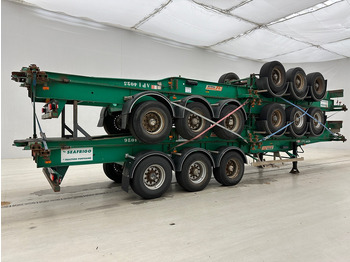 Полуприцеп-контейнеровоз/ Сменный кузов Fruehauf 4 x Skelet 2 x 20-40 ft: фото 5