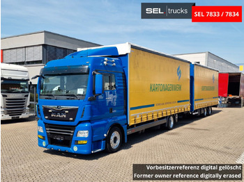 Тентованный грузовик MAN TGX 18.500