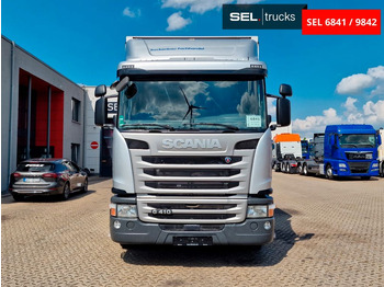 Тентованный грузовик Scania G 410  /Retarder /mit Mitnahmestapler /Lenkachse: фото 2