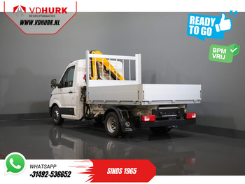 Малотоннажный бортовой грузовик Volkswagen Crafter 50 165 pk Effer 352S Kraan/ Crane/ Kran/ Autokran/ PTO/ Open laadbak/ Dubbel Lucht: фото 3
